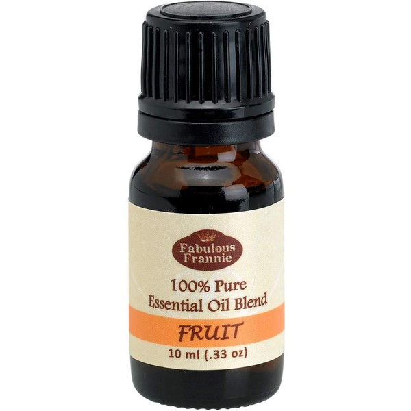 Fruit Essential Oil Blend 100% Pure, Undiluted Essential Oil Blend Therapeutic Grade - 10 ml A Perfect Blend of Grapefruit, Sweet Orange and Lime Essential Oils.