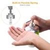 Complete 6-Piece Bathroom Ensemble with Soap Dispenser and Toothbrush Holder