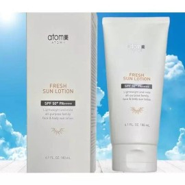 Seller Hub [셀러허브]1+1 애터미 프레쉬 선로션 180ml 대용량 남여공용 + 사은품증정 (S39186184) [Seller Hub] 1+1 Atomy Fresh Sun Lotion 180ml Large Size Unisex + Free Gift Included (S39186184) [Large capacity 2 boxes]