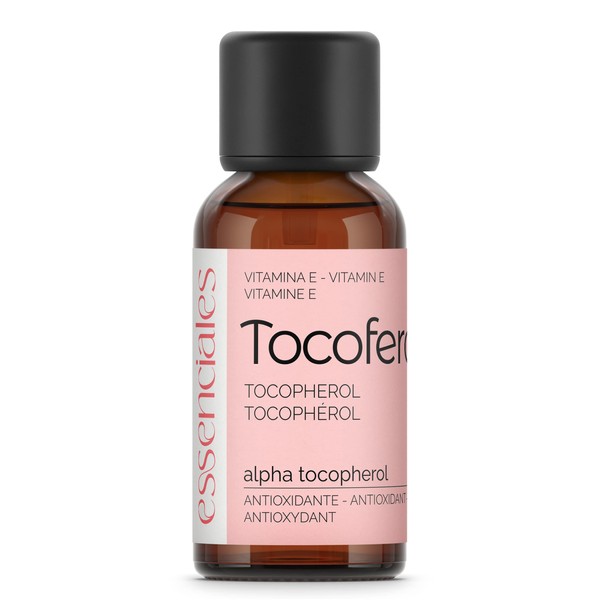 Essenciales - 100% natural vitamin E - Tocopherol of the highest quality and purity - 30 ml