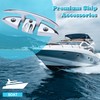 Pvrud Folding Boat Cleats 316 Stainless Steel - 6" Marine