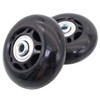 2 Set OD 60mm Luggage Suitcase Replacement Wheels Axles Repair