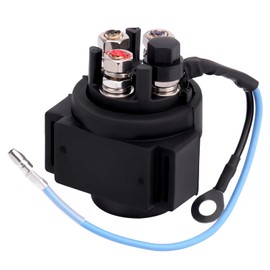 AHL Starter Solenoid Relay for Yamaha 115HP 115TXRQ 115TJRR,130HP 130TLRR 130TXRR L130TXRQ,150HP L150TXRR 150TLRQ,175HP 175TLRQ C115TXRR 6E5-8195C-01-00 6E5-8195A-00-00 6E5-8195A-01-00