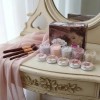Colecciones Fantasy Nails Acrilico 6 Pz Color Rose gold