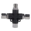 1/8 3 Way Airbrush Air Hose Manifold Adaptor Splitter for
