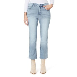 WallFlower Women's Fearless Curvy Super High-Rise Denim 27" Bootcut Ankle Insta Vintage Juniors Jeans, Elle