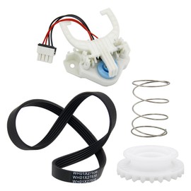 yrjns Upgraded WH03X30517 Washer Shift Actuator & WH05X24185 Washing Machine Clutch & WH01X24434 Washer Spring & WH01X27538 Washer Drive Belt Fit for GE Washing Machine Parts Set