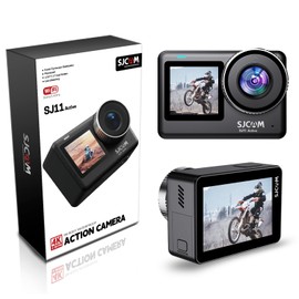 SJCAM SJ11 Active 4K 30FPS 5M Body Waterproof Action Camera 6-Axis Gyro Stabilization 2.33″ Touch Screen 2.4G & 5GHz Dual WiFi Supports Live Streaming