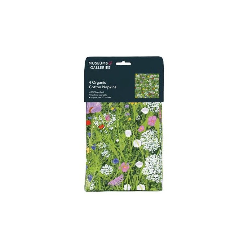 Wild Garden by Josephine Simon Pack of 4 Organic Cotton