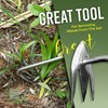 Hand Weeds Puller Stainless Steel Standing Weeder Gardening Accessory for