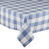 DII Buffalo Check Collection, Classic Farmhouse Tablecloth, Tablecloth, 52x52, Stonewash