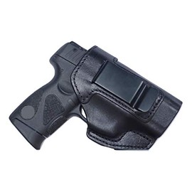 Tactical Scorpion Gear Full Grain Leather IWB Conceal Carry Gun Holster for Taurus Millennium G2 PT111 PT132 PT138 PT140 PT145 PT745 G2c - Left Hand