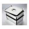 Dukal TEC 4257 Stainless Steel Instrument Tray with Strap Handle,