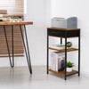 Printer Stand with Storage 3 Tier Home Printer Table with