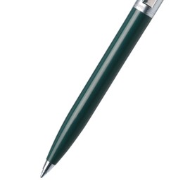 Sheaffer Sentinel, Green Resin Barrel, Chrome Cap, Nickel Plate Trim, Ballpoint (E23215151)