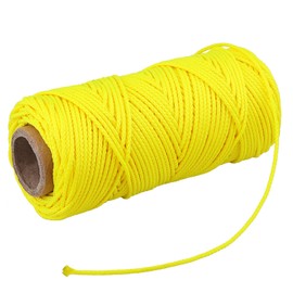 150ft Scuba Diving Reel Line Replacement,2mm High Strength Spool Reel Line Cord for Scuba Dive Reel - Deep Sea, Wreck and Cave Diving, Safety Dive Marker, Dive Float Flag Yellow