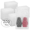 200Pack Bubble Out Bags Pouches 4"x 6" Bubble Pouches Cushioning