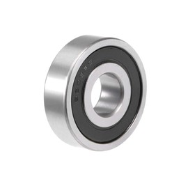 TOP-VIGOR 1Pcs 6303-2RS Deep Groove Ball Bearings, Z1 17mm x 47mm x 14mm Double Sealed Industrial Bearings, Chrome Steel Skateboard Bearings for Electrical Instrument Equipment
