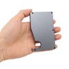 Minimalist Card Holder Aluminum Alloy Auto Ejected Anti Theft Credit