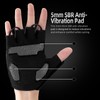 FITFIV Cycling Gloves for Men Women, Half Finger Bike Gloves
