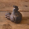 Colonial Tin Works 420222 Rustic Mini Rooster Tabletop Figurine, 5-inch