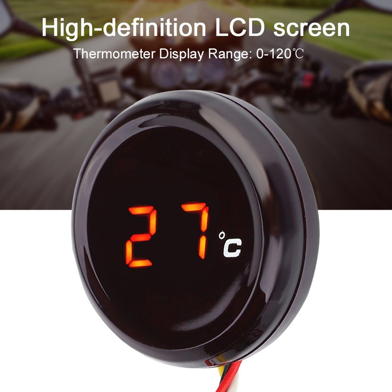 Digital Thermometer Water Temperature Meter Gauge for Honda / Kawasaki