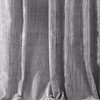 Elrene Home Fashions Korena Tie-Top Crushed Velvet Window Curtain Panel,