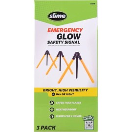 Signal Slime Emergency Glow Safety Signal 3 Pack Emergency Vehicle Kit And Flat Tire