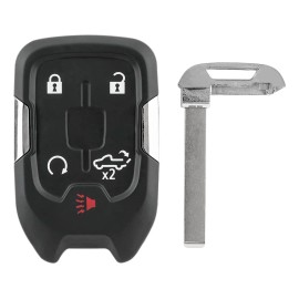 Llavero De Repuesto Para Chevy Silverado Gmc Sierra Truck 19 Negro
