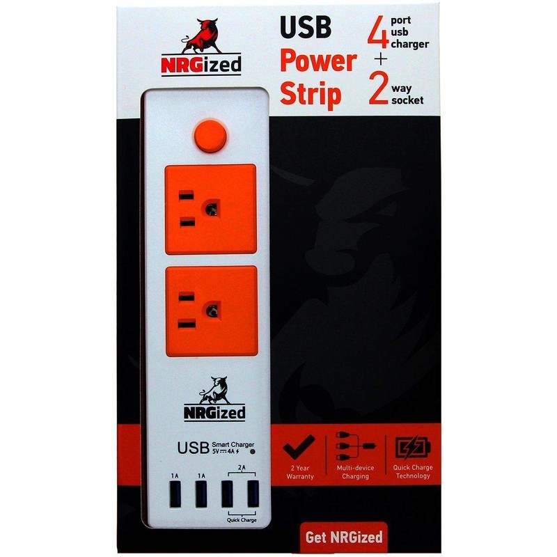 Power Strip Surge Protector by Artix NRGPower C300, 2 AC
