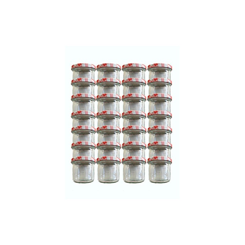 Vitrea Preserving Jars with Screw Lids - 125 ml Glass/Metal
