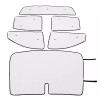 auguisy-motortrim 6x Foldable Full Window Sunshade Set UV Block Cover