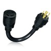 NEMA L14-20P to L1430R Compact 120V 20 Amp to 120V
