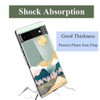 Unov Case Compatible with Pixel 6a Case Clear Transparent Slim