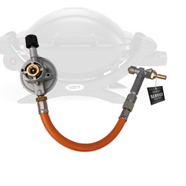 Weber hose, regulator and valve Q 100/1000 f. Gas, 50 mBar (65741).