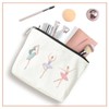 FTIRPW Dance Bag Ballet Ballerina Makeup Bag, Dance Lover Gifts