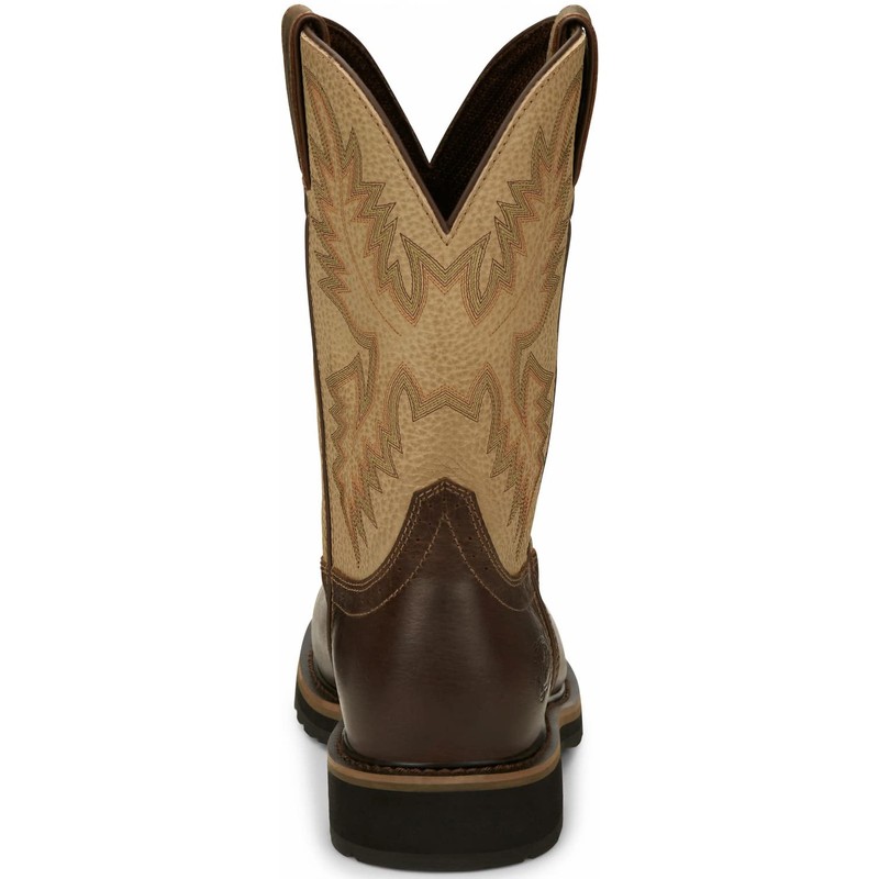 Justin Boots Men's SE4660 Superintendent 11" Work Boot, Golden (Brown)