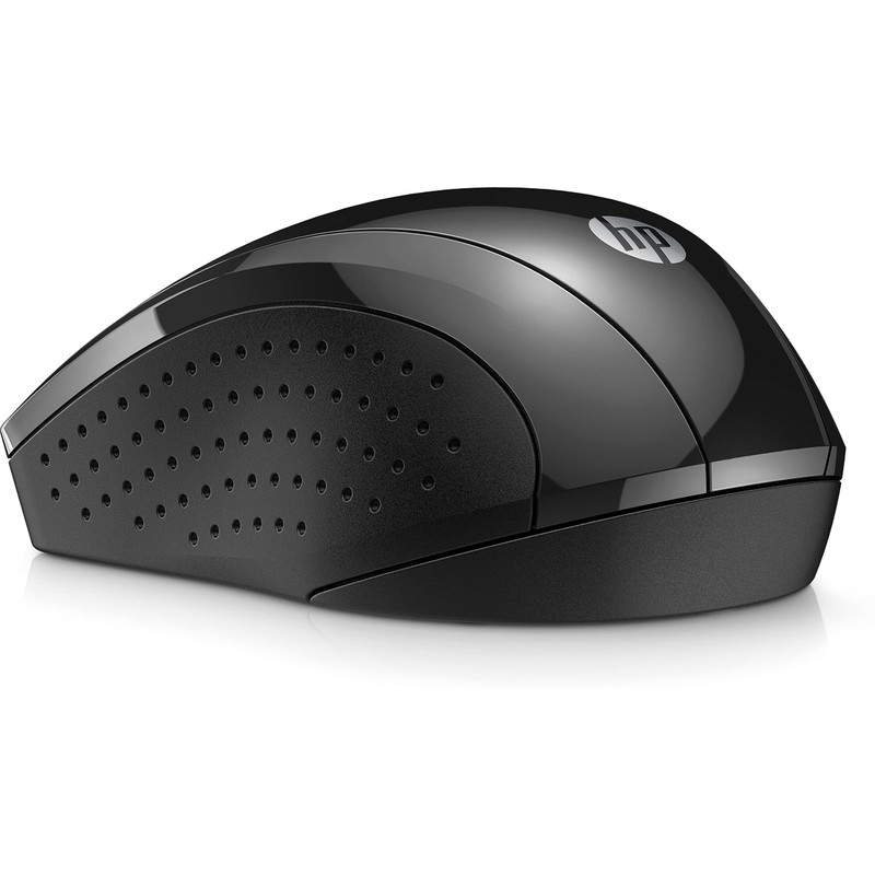 HP Wireless Mouse 220 Silent, Ambidextrous, RF Wireless, Black