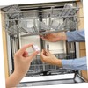 jojofuny Wd12x10304 Dishwasher Stopper Clip 5pcs Dishwasher Rack Slide End