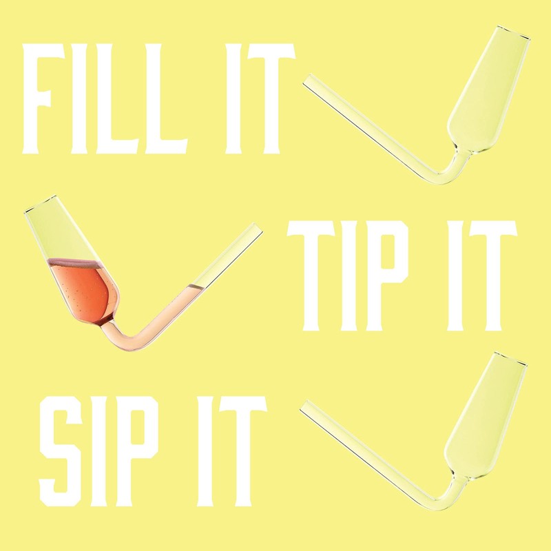 Godinger Champagne Flutes Guzzler Glasses, Champagne Glasses, Champagne Flute Shooters,