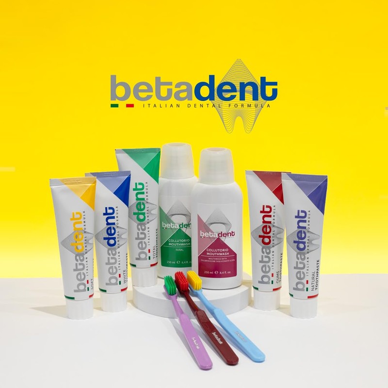 Betadent 12 Piece Brush Set Extra Soft Bristles Rounded Tips