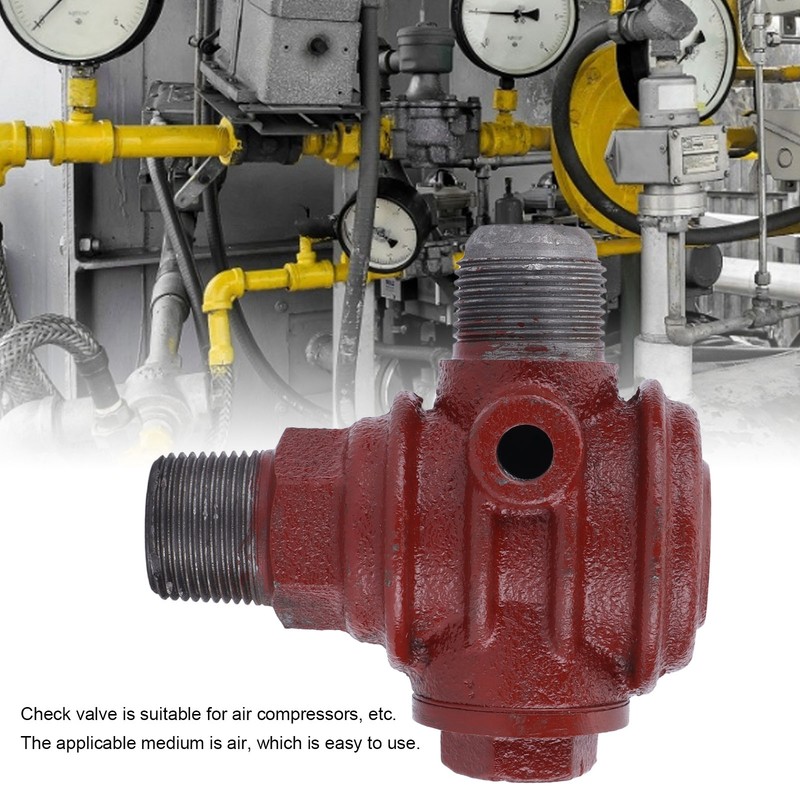 Check Valve Cast Iron Unidirectional Piston Type Small Resistance Backflow