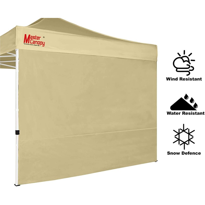 MasterCanopy Instant Gazebo Sidewall Panels Sunwall for 3x3 Pop Up