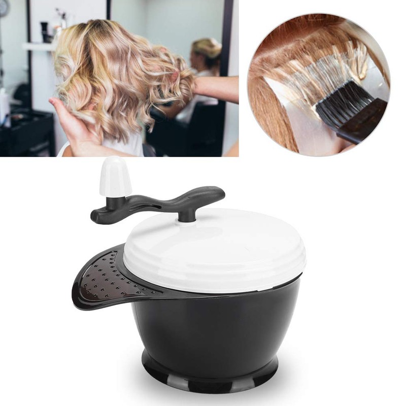 Hair Colour Mixing Bowl - Hair Dye Mixer Hand Mixer