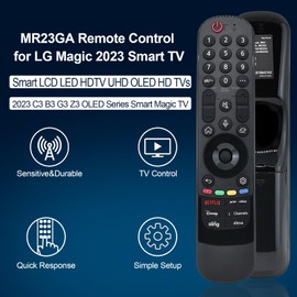 MR23GA IR Remote Control for 2023 LG TVs, MR23GA Remote for Most LG LCD LED HDTV UHD OLED HD 4K 8K Smart TVs Z3 G3 C3 B3 Series(No Voice Function)