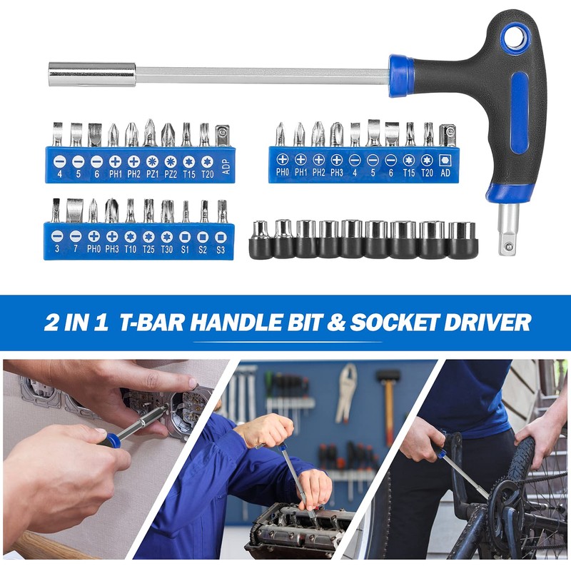 Prostormer 179-Piece Home Tool Kit, General Household Hand Tool Set