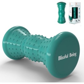 Rodillo de pie para fascitis plantar y neuropatía, rodillo de masaje de pies para fascitis plantar, alivio de pies, pérdida de dolor de talón con rodillo de pie congelable