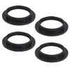 DBOO 4 Pcs Plastic Lamp Shade Reducer Ring Converter E27