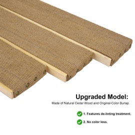 3 Pcs Bagel Boards for Baking Bagels, Pine Wood with Burlap, 16.1 inches L x 3.5 inches W – Essential Baking Tools for Beginners and Experts, Great Gift for Home Bakers and Professionals