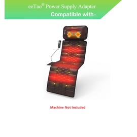 12V AC/DC Adapter Compatible with DOPICT C-001 C001 Full-Body-Massage-Mat DC12V 12VDC 12.0V Charger Power Supply Cable Cord